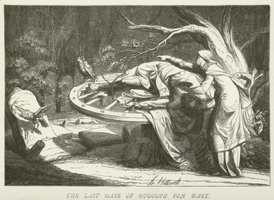 De sidste dage af Rudolph von Wart af German School