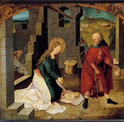 Den schwabiske skoles indfødte maleri. begyndelsen af det 16. århundrede. Dijon, Museum of Fine Arts af German School