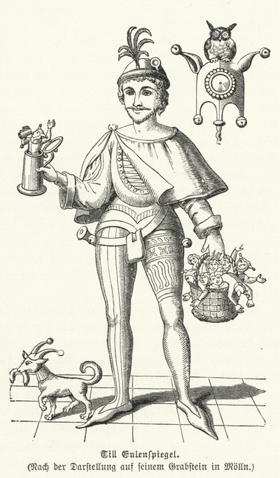 Till Eulenspiegel (gravering) af German School