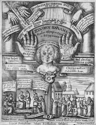Titelside for Chiromantic Games af German School