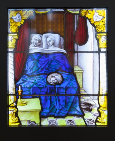 Tobias og Sara, omkring 1520 af German School