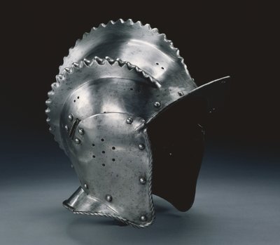 Triple-crested burgonet, ca. 1560-70 af German School