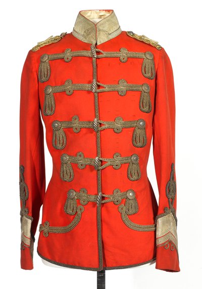 Tunika, HKH Hertugen af Connaught, 3. Zieten Husars, Tysk hær, før 1914 (tunika) af German School