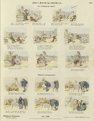 To Hundehistorier af German School