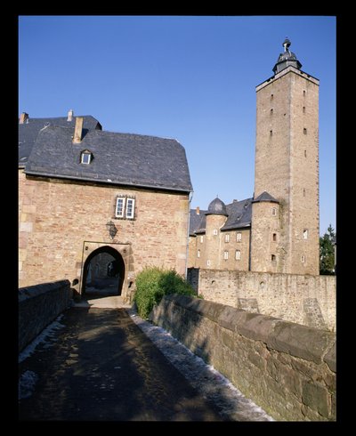 Udsigt over Steinau Slot af German School
