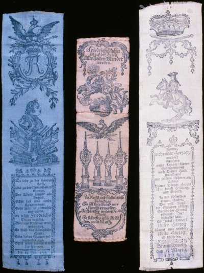 Vivat bands of Frederick II (tekstil) af German School