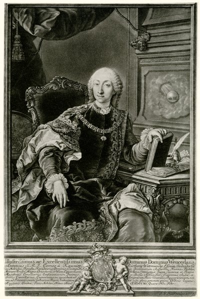 Wenzel Anton Prins af Kaunitz af German School