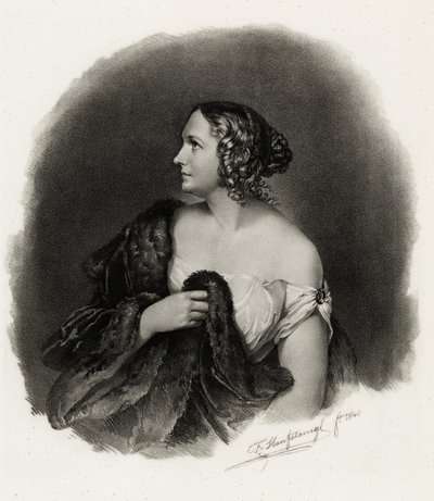 Wilhelmine Schröder-Devrient, 1884-90 (fototype) af German School