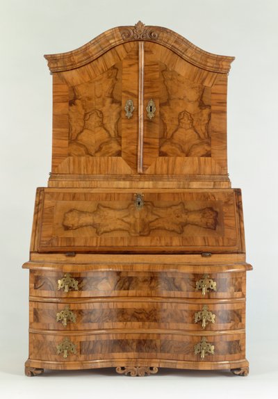 Skrivebord, ca. 1730 (træ) af German School