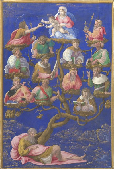 Isajs træ, ca. 1535 af Gerolamo Genga