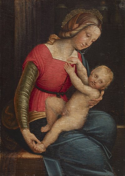 Madonna og barn, ca. 1530-50 af Gerolamo Giovenone