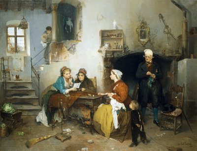 Brev fra lejren af Gerolamo Induno