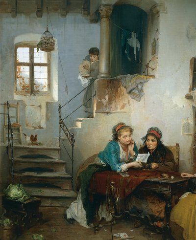 Brev fra lejren af Gerolamo Induno