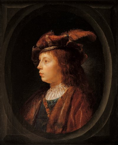 Leder af en ungdomsgruppe af Gerrit Dou