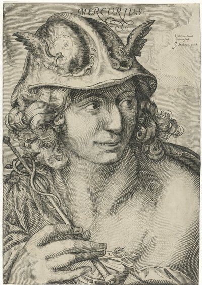 Mercurius Mercvrivs (titel på objekt) af Gerrit Gauw
