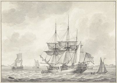 Det amerikanske skib Harmony Baltimore af Gerrit Groenewegen
