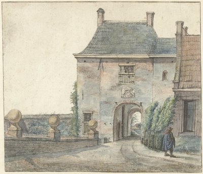 Porten til slottet Heemstede af Gerrit Lamberts