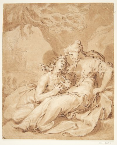 Elskende par af Gerrit Pietersz