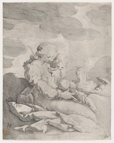 Tro, håb og næstekærlighed, ca. 1593. af Gerrit Pietersz Sweelink
