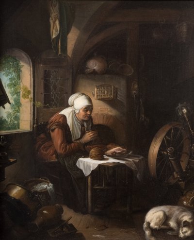 Nåde før kød af Gerrit Dou