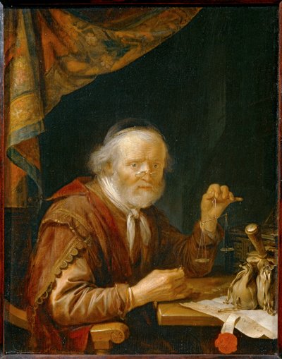 Guldvægten ... af Gerrit or Gerard Dou