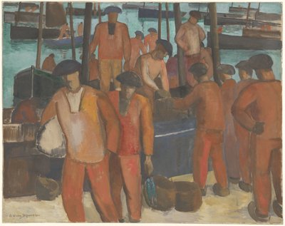 Haven te Douarnenez af Gerrit van Blaaderen