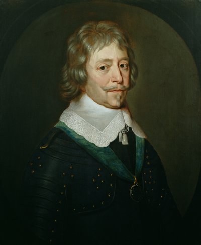 Portræt af Frederik Henrik (1544-1647) Prins af Oranien (1584-1647) af Gerrit van Honthorst