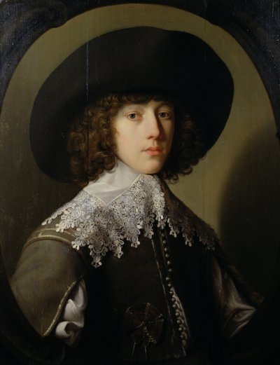 Prins Rupert (1619-82) nevø af kong Charles I (1600-49) af Gerrit van Honthorst
