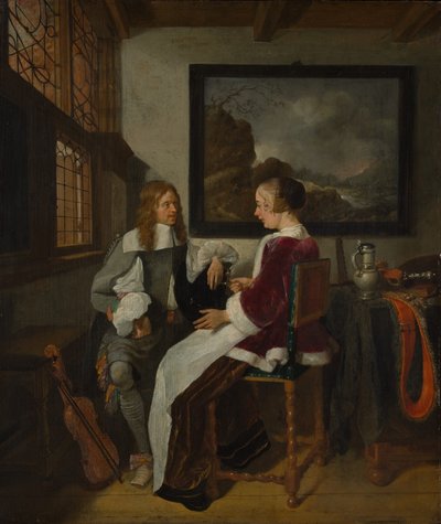 Sentimental samtale, begyndelsen af 1660