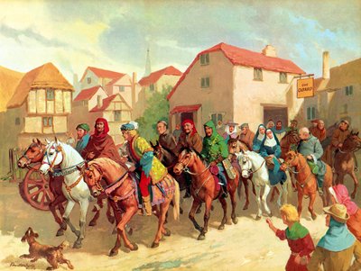 Chaucers pilgrimme af Gerritt Vandersyde