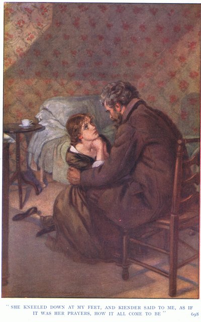 Hun knælede ned for mine fødder, og kiender sagde til mig, som om det var hendes bønner, hvordan det hele blev til af Gertrude E. Demain Hammond
