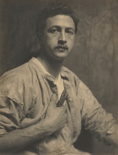 Chester Beach, ca. 1910 (foto) af Gertrude Käsebier