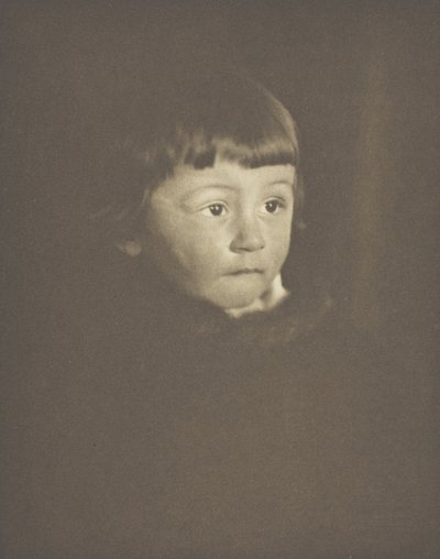 Portræt af en dreng, 1897. af Gertrude Käsebier