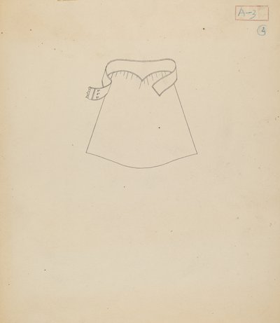 Forklæde af Gertrude Lemberg