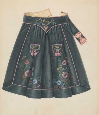 Forklæde, 19351942. af Gertrude Lemberg