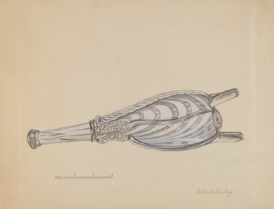 Bælgflaske, ca. 1936. af Gertrude Lemberg