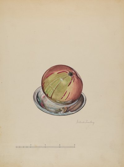 Papirvægt, ca. 1936. af Gertrude Lemberg