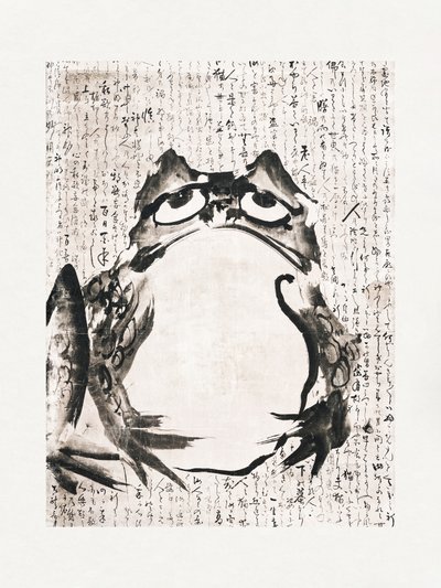 Japansk frø (slutningen af 1700-tallet – 1800-tallet) af Getsuju