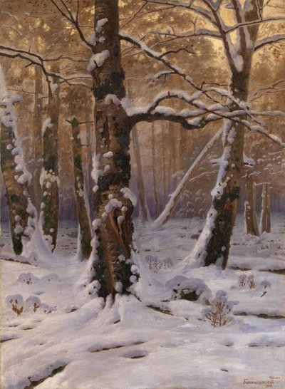 Vintermorgen, 1907-1909 af Gevorg Bashindzhagyan