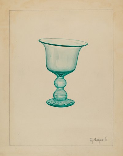 Pokal, ca. 1936. af Giacinto Capelli