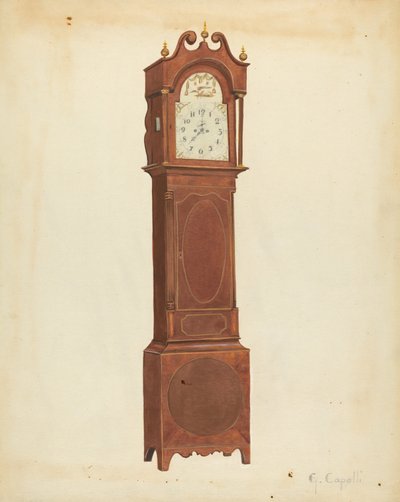 Bedstefars ur, ca. 1935. af Giacinto Capelli