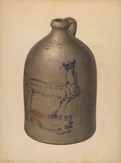Kande, 1941. af Giacinto Capelli