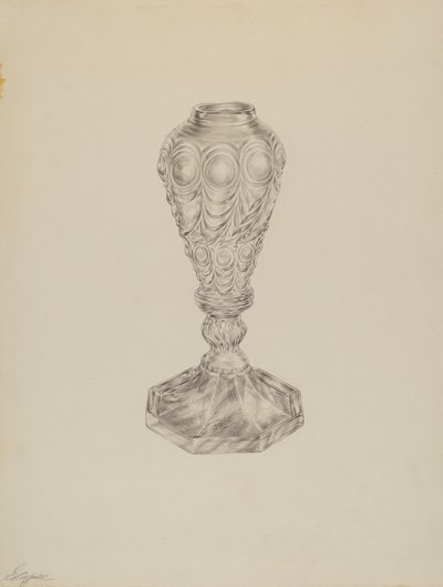 Lampe, ca. 1938. af Giacinto Capelli