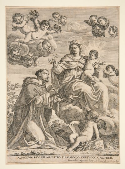 Sankt Dominikus af Giacinto Gimignani