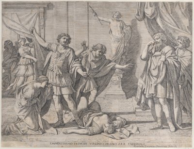 Virginias død, 1630-80. af Giacinto Gimignani