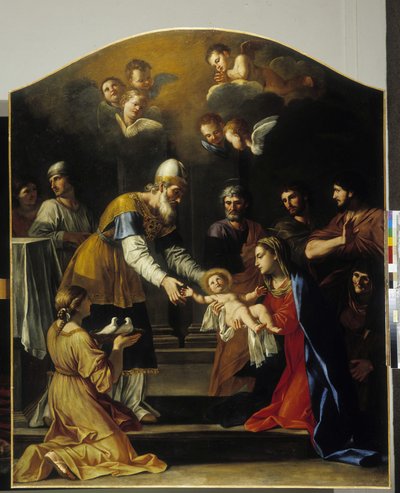 Præsentation i templet af Giacinto Gimignani or Gemignano