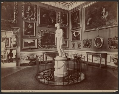 Firenze, Pitti, Flora-salen af Giacomo Brogi