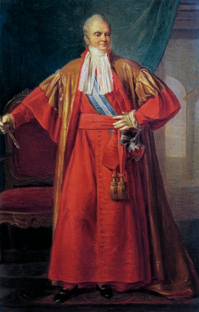Portræt af Paluzzo Altieri (1760-1834), prins, maleri af Giacomo Conca (1785-1858) af Giacomo Conca