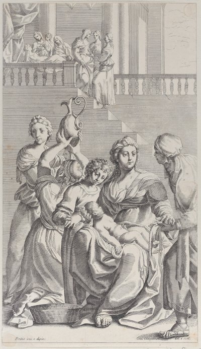 Sankt Benedikts fødsel, 1687-1717. af Giacomo Maria Giovannini