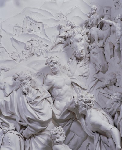 Tilbedelse af Magi (gips) af Giacomo Serpotta